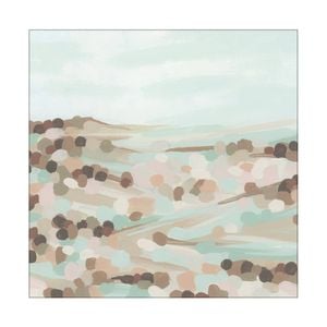 Artey | Pastel Mint Vista I - Stretched Canvas - Stretched Canvas - 120 x 120cm