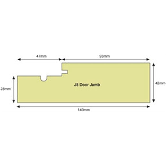 Doorjamb140x42 Fj H3.1 J8