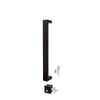Gainsborough 450mm Black Matt G4 Series Oblong Pull Handle Entrance Set
