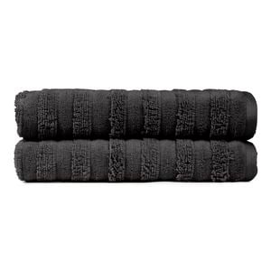 Sheraton Luxury  Spa 2 Pack Bath Sheet - Charcoal