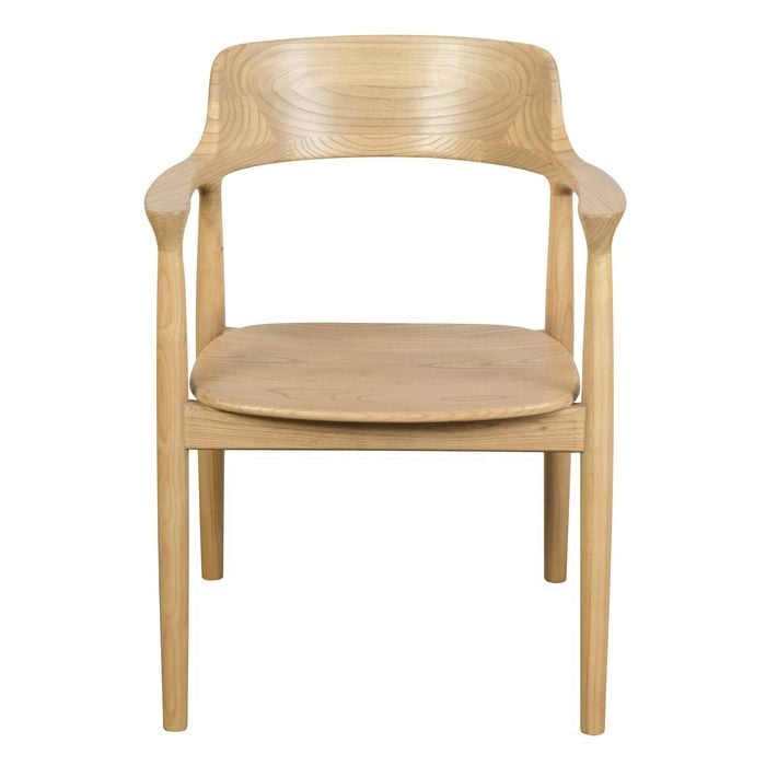 Centrum Furniture Nobu Solid Oak Arm Chair - Natural