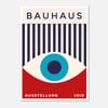 Galrie Bauhaus Ausstellung Exhibition 1919 - Iconic Modernist Art Print for Home Decor, Poster Only, A0 84 x 119cm (33 X 47inch)