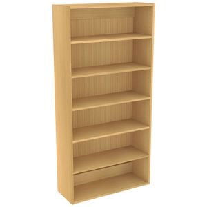 Lugna 1536 x 750 x 280mm Sand 5 Shelf Storage Cabinet