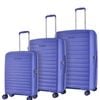 Rock Palma 3 Pce Set Lightweight Hardsided Suitcase - Lavender