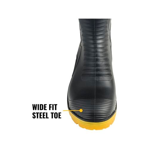 DeWALT Midland Pro Comfort Extreme Duty PVC Safety Gumboot Size 12