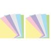 2x 60pc Filofax Pastel Plain Notepaper Personal Refill Set Organiser Stationery