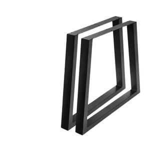 Trapezoid Metal Table Legs Large - Set of 2