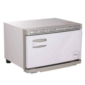 Orku 18L White UV Electric Towel Warmer Steriliser Cabinet Salon Heat Sanitiser