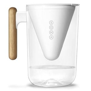 Soma 2.3L/26cm 10-Cup Water Filter Jug Pitcher Container - White