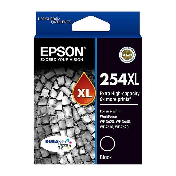 Epson Epson 254XL Black Extra High Capacity Ink Cartridge Toner C13T254192 Genuine Original