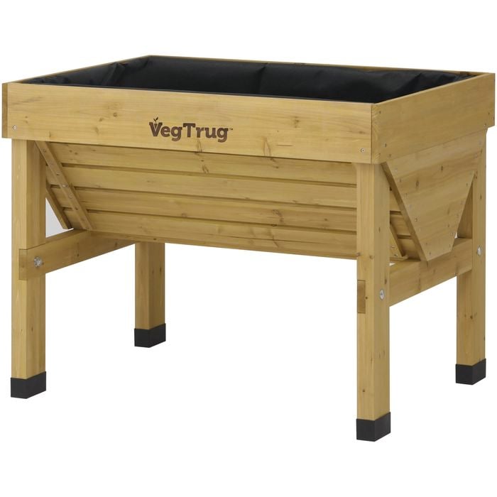 Vegtrug 1m Natural Small Classic Raised Garden Bed