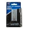 Zenith Easy Fit Hinge  65mm Zinc Plated Fixed Pin  2pk