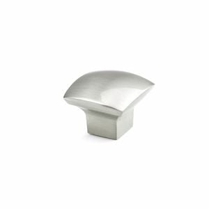 Sylvan 31mm Satin Nickel Plate Portsley Knob