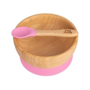 Tiny Dining Children's Bamboo Bowl & Soft Tip Spoon
