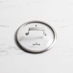 Wolstead Glass Lid with Silver Rim 20cm