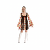 More Than Party Hippie Lady Costume With Fringe Vest And Headband M/L