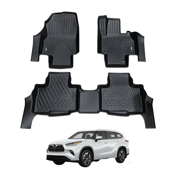 AUSGO Car Floor Mats for Toyota Kluger 2021-Onwards All-Weather Floor Liners