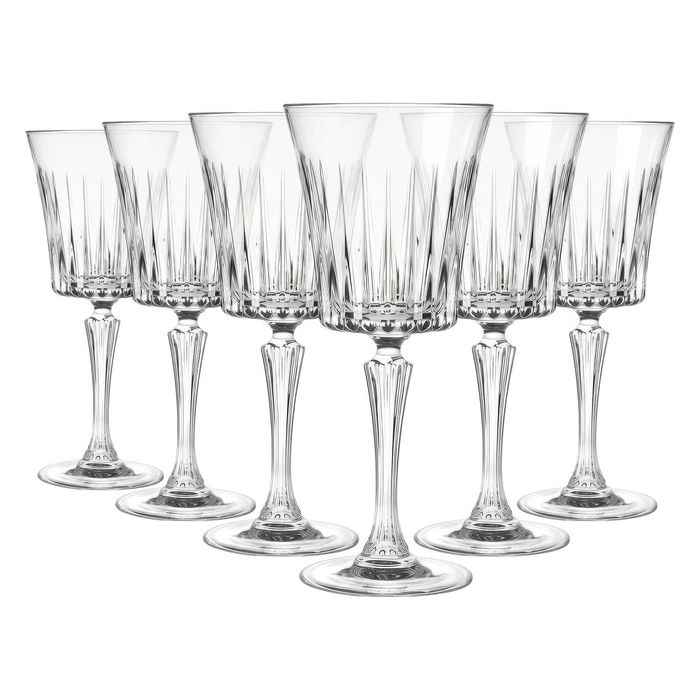 RCR Timeless Crystal White Wine Glasses - 230ml - Pack of 6