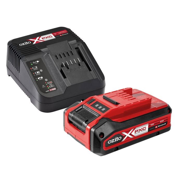 Ozito PXC 4.0Ah Plus Battery And Charger Pack PPBC-400