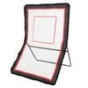 VEVOR Lacrosse Rebounder Black Adjustable Angle Shooting Practice Training Wall with Target for Backyard