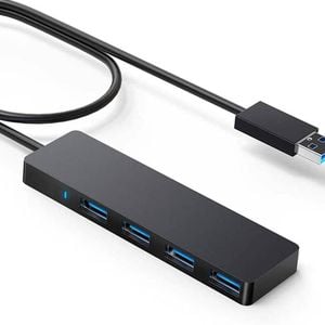Astrotek 4 Port High speed USB3.0 HUB U-Disk USB-A Keyboard Mouse Gamepad NO Power Adaptor