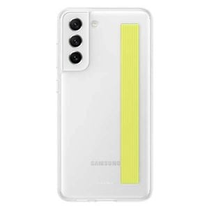 Samsung Silicone Slim Strap Cover Case (suits Galaxy S21 Fe) – White