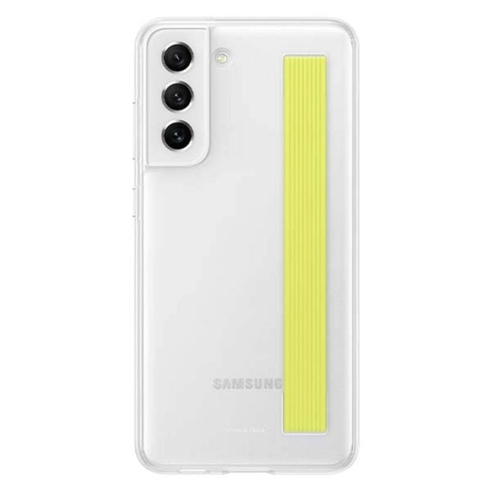 Samsung Silicone Slim Strap Cover Case (suits Galaxy S21 Fe) – White