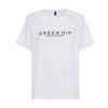 Green Hip Short Sleeve T-Shirt White 2XL