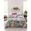 MM Linen Ravello Queen Quilt Cover w/ Pillowcases Set Aqua