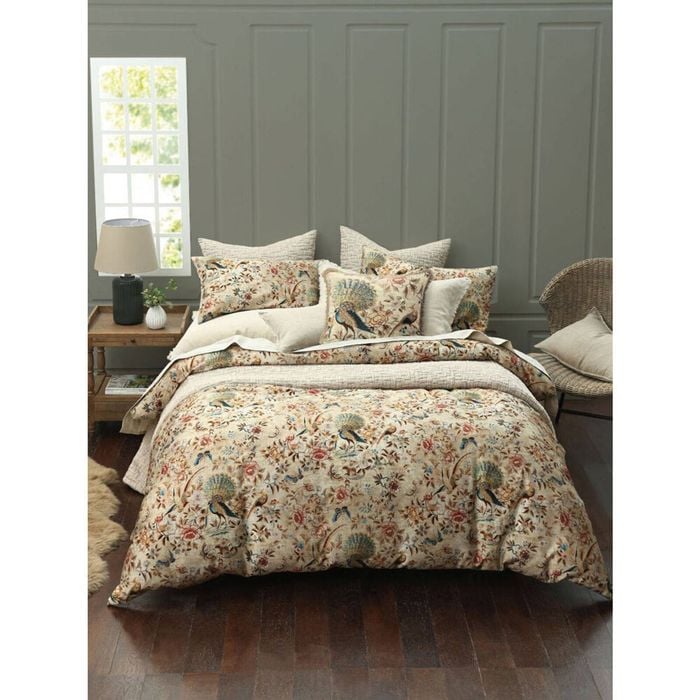 3pc MM Linen King Milan Bed Quilt Cover/Pillowcase Set