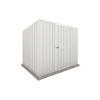 Absco Sheds 2.26 x 1.52 x 1.8m Surfmist Space Saver Reverse Skillion Shed