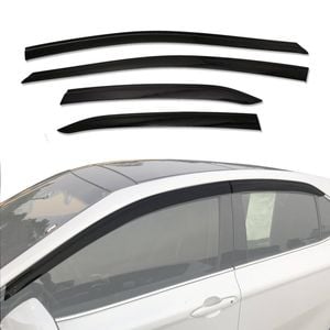 AUSGO Injection Weather Shields for Toyota Camry 2017-2024 Weathershields Window Visors Wind Deflectors