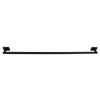 Barelli 900mm Matte Black Rigoni Single Towel Rail