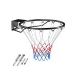Costway 45CM Basketball Rim Wall Mounted Basketball Hoop Ring