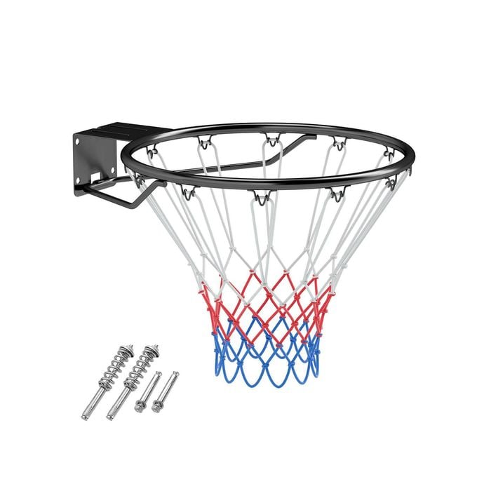 Costway 45cm Basketball Rim Wall Mounted Basketball Hoop Ring