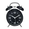 Catzon Analog Alarm Clock With Night Light Loud Ringing-black