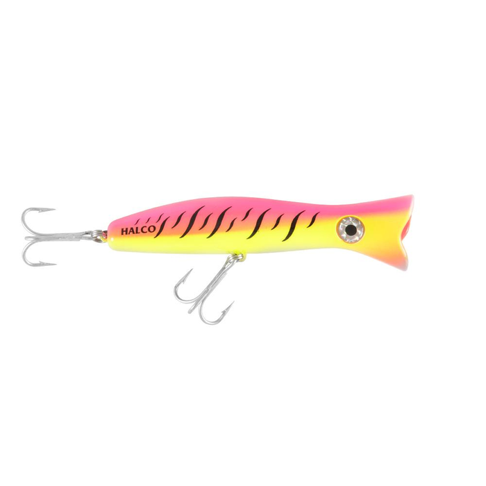Halco Roosta Popper 160mm Hard Body Topwater Fishing Lure R1  Pink Fluoro