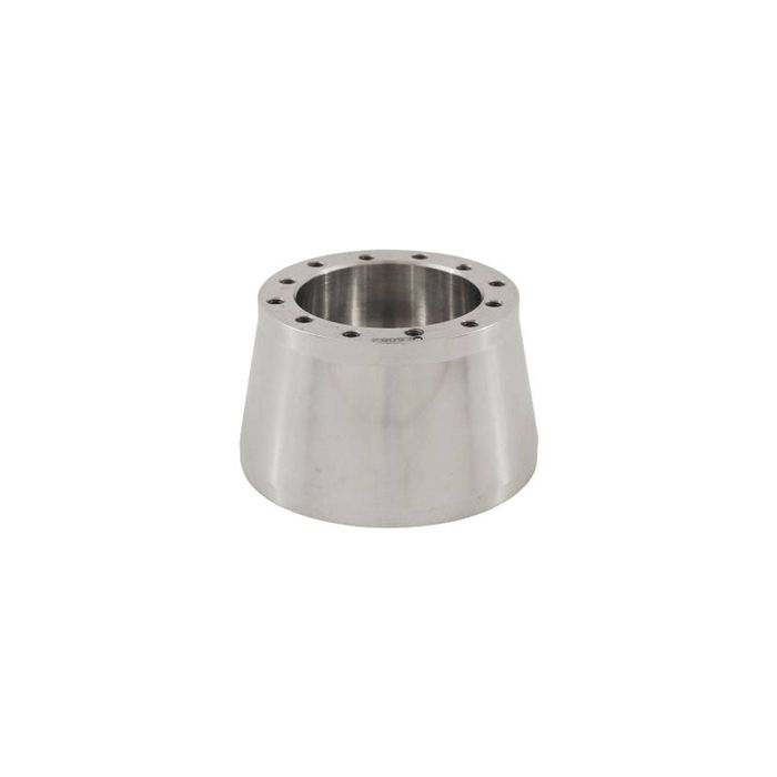 Cal Custom 6 Bolt Steering Wheel Adaptor Boss, GM/Chev Spline 1967-94 Polished Aluminium