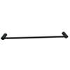 Barelli 900mm Matte Black Ambiente Single Towel Rail
