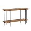 IHOMDEC Extra Long Console Sofa Table 135cmW Dark Brown