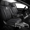 Australian Goose Edition Front Seat Covers for Hyundai i30 2017 - Current (Sedan) - Suede, Universal Fit - Black