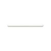 Prestige 96mm Matte White Raised D Handle - Card of 6 - White 96mm
