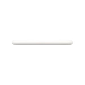 Prestige 96mm Matte White Raised D Handle - Card of 6 - White 96mm