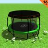 Kahuna Trampoline 16 ft with Roof - Green