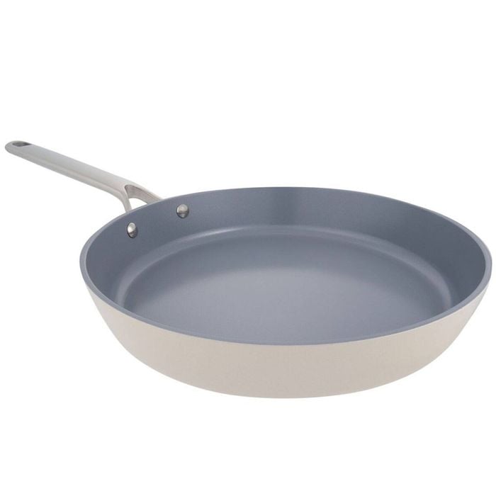 Pyrolyx NEXGEN Ceramic Fry Pan 30cm Ivory | Recycled Aluminium, Non-Toxic Swiss Coating