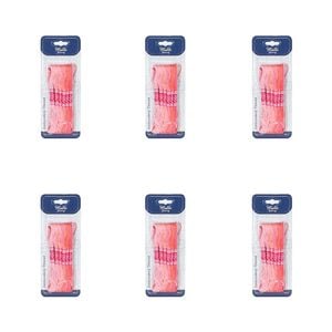 6x 6pc Malli Pink 8m  Sewing Embroidery Cross-stitch Thread