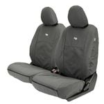Razorback 4x4 XP7 Heavy Duty Canvas 2x Front Seat Covers Suitable for a Mitsubishi Triton MR (NOT GLS Premium and GSR)