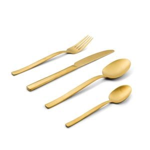 Salt & Pepper Monaco Cutlery Set - 16 Piece