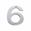 Sandleford 60mm Stainless Steel House Number 6