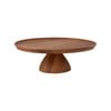 Davis And Waddell Acacia Wood Footed Cake Stand